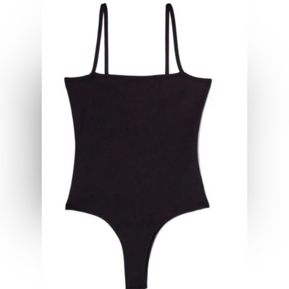 ATM Luxury Finish Pima Cotton Cami Bodysuit sz L - Picture 2 of 7